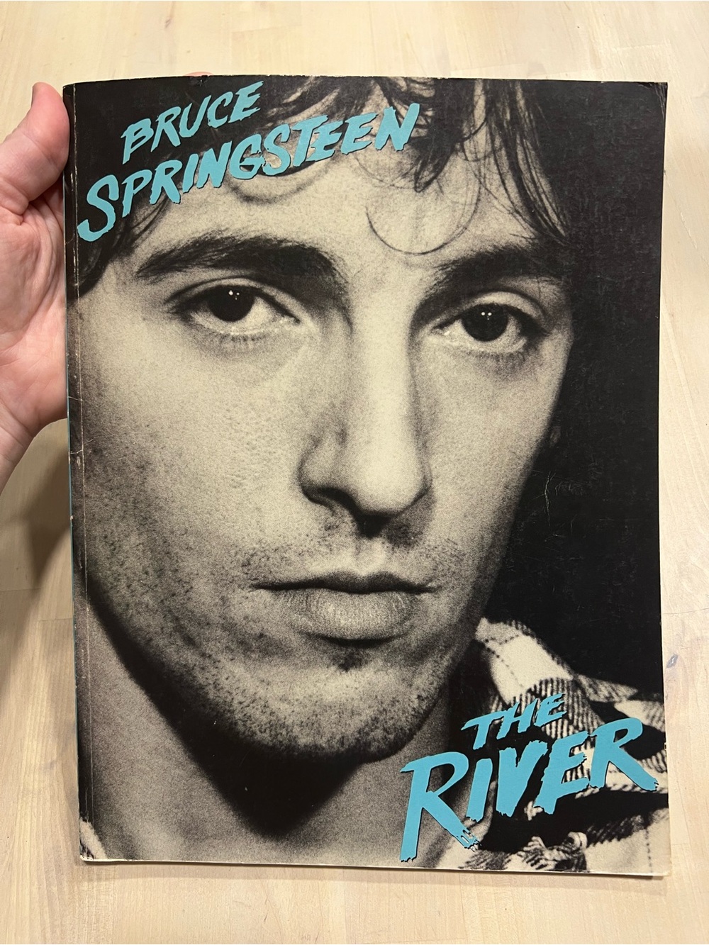 Vintage Bruce Springsteen The River Official Songbook Sheet Music Book 1981